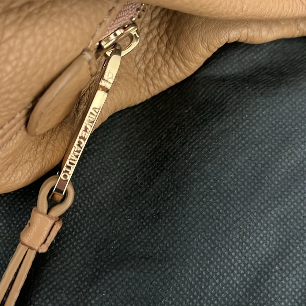 Vince Camino Tan Leather Women's Bag - Picture 4 of 6
